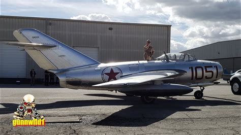 MiG-15 flight demo